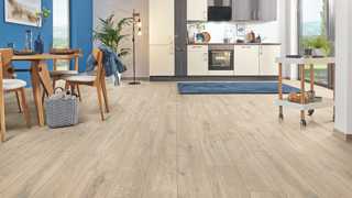 Laminatboden für Feuchträume, Aquaprotect Smart Silent, Logoclic
