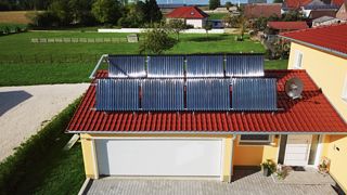 Sonnenkollektor, Sonnenenergie, Solarthermie
