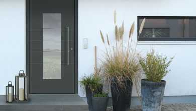 Haustür mit Glaseinsatz, noblesse HAUSTÜREN