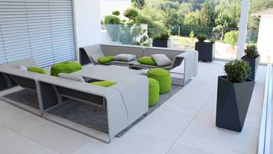 Schlüter-Systems, Terrasse