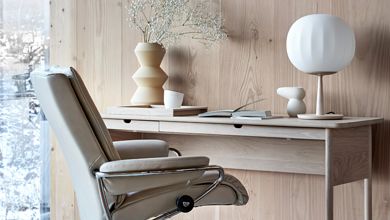 Homeoffice, optimaler Stuhl fürs Homeoffice, Relaxsessel, Relaxsessel Stressless, Stressless Tokyo, Ekornes, Stressless