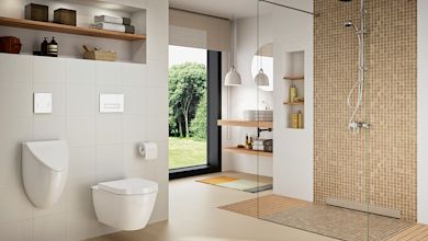 Badezimmer, WC, Dusche, Air-WC, MEPA