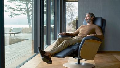 Relax, Ledersessel, Sessel, Entspannen, Relaxmöbel. Ekorness, Stressless