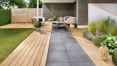 Terrasse, Holz, Holzterrasse, Terrassenpflege, Terrassen-Öl, Osmo