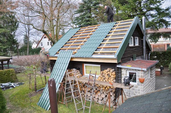 Metalldachpfannen, Dachsanierung, Asbestsanierung, Blechdach Metalldachpfannen, Dachsanierung, Asbestsanierung, Blechdach