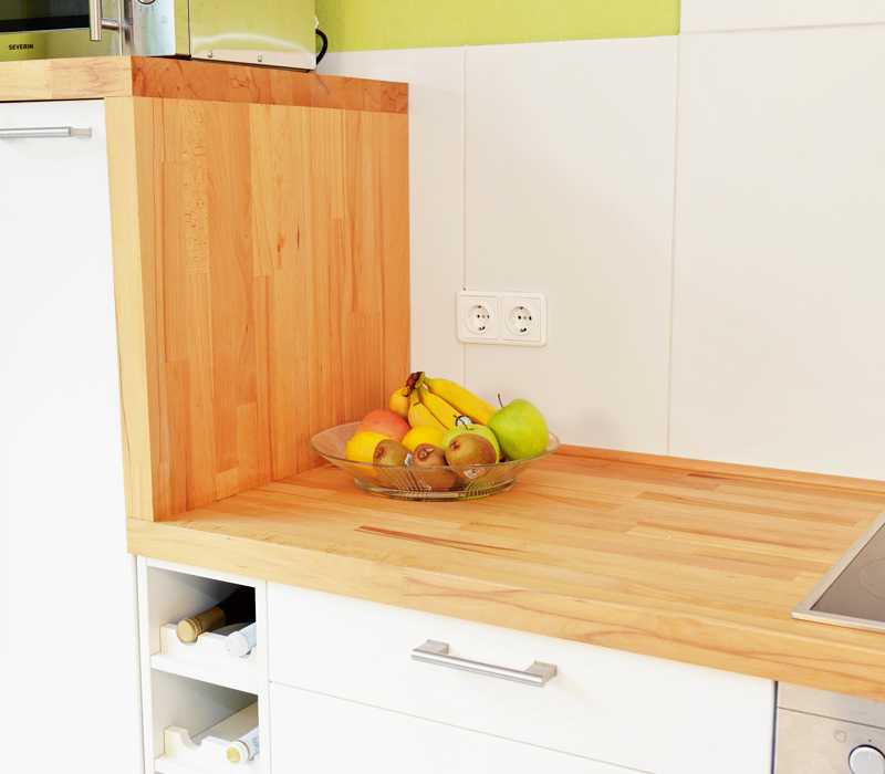 Arbeitsplatte, Holzarbeitsplatte, Holz, Osmo, TopOil