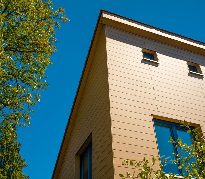 Fassdenverkleidung aus Pura® NFC Classic Oak
