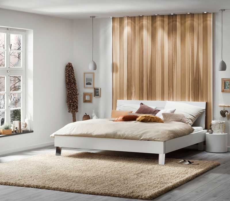 Profilholz, Wandgestaltung mit Holz, Osmo