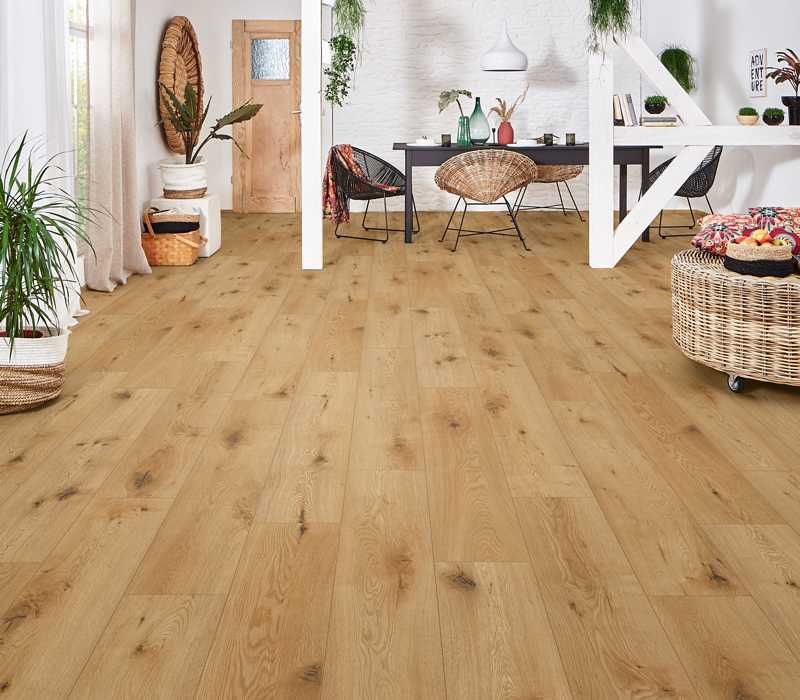Laminatboden in Holzoptik, Logoclic Family 