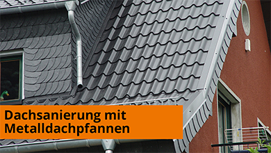 Leichte Metalldachpfannen über altes Gebälk verlegen